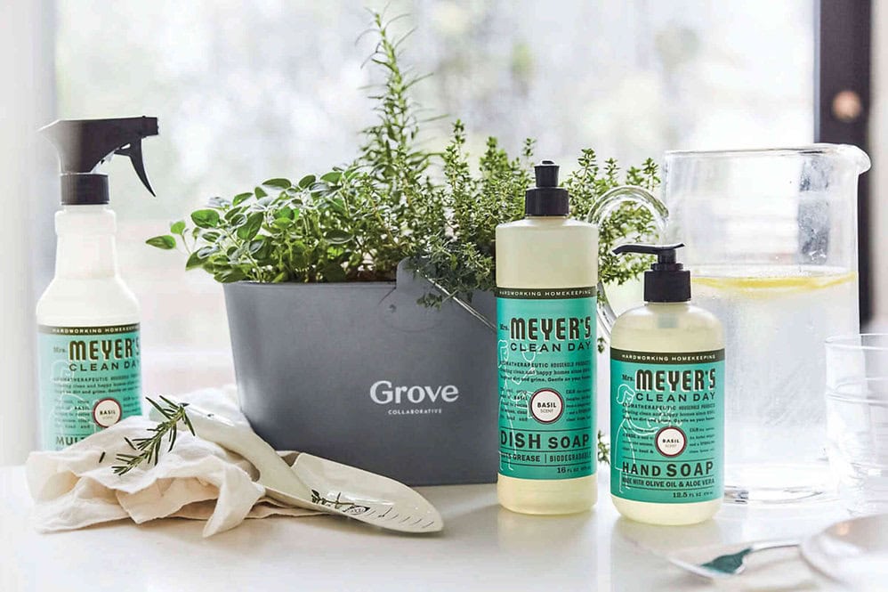 FREE Mrs. Meyer s Cleaning Products Caddy From Grove